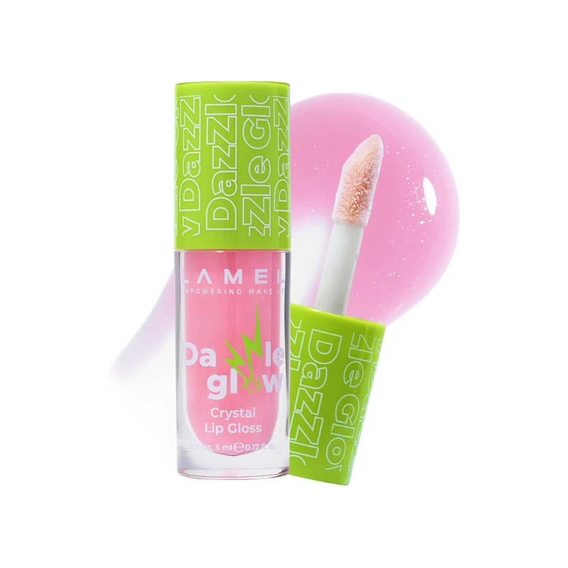 برق لب مایع براق لامل مدل Dazzle Glow شماره 404