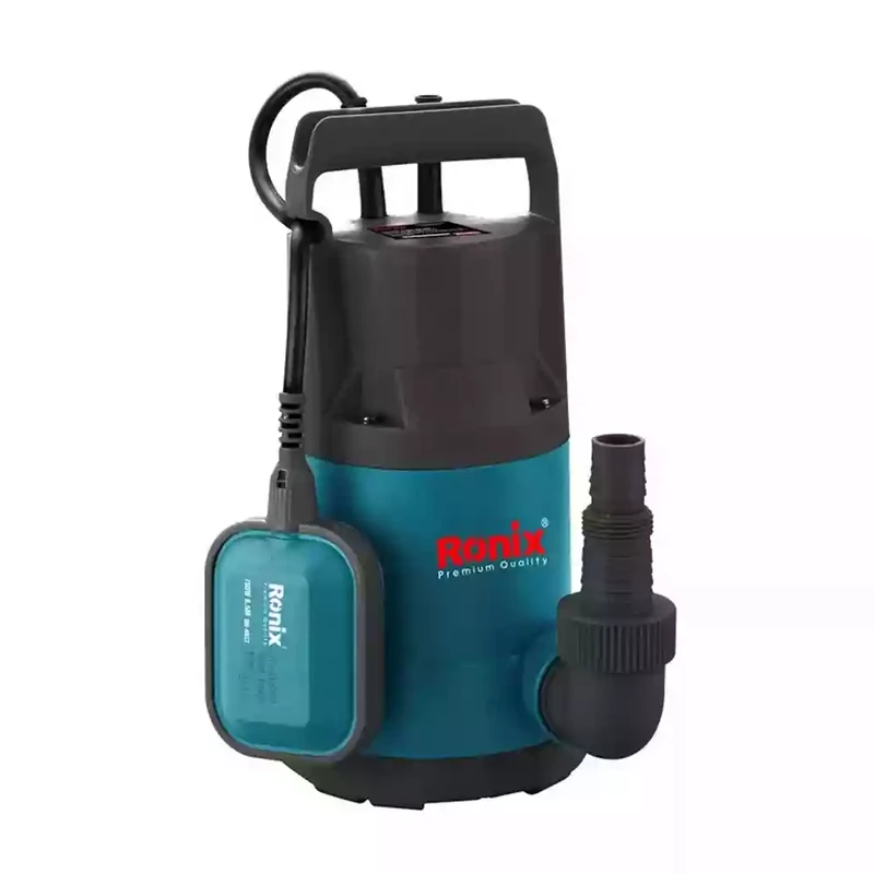 پمپ کف کش پلاستیکی 8.5 متری 750 وات رونیکس مدل RH-4037 (12 ماه گارانتی)