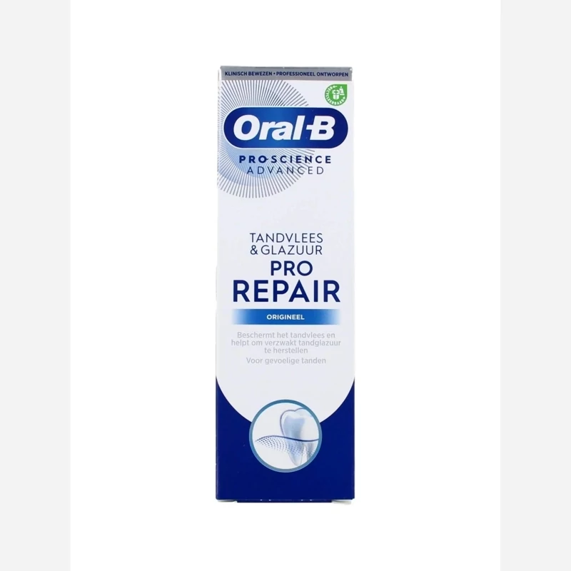 خمیردندان اورال بی Oral-B پرو ساینس Advanced Pro Repair فرش وایت 75 میل
