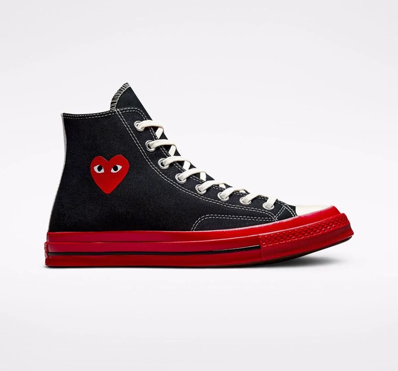 کانورس آل استار مشکی ساق کوتاه مدل پلی Converse Chuck 70 Play