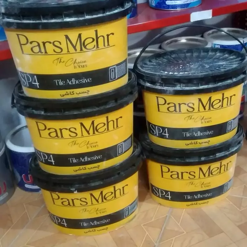 چسب کاشی پنج کیلویی پارس مهر