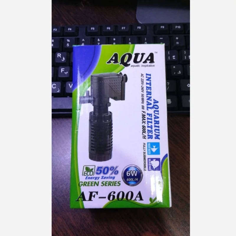 فیلتر تصفیه آکواریوم AF-600A آکوا (40 تا 75 لیتر)