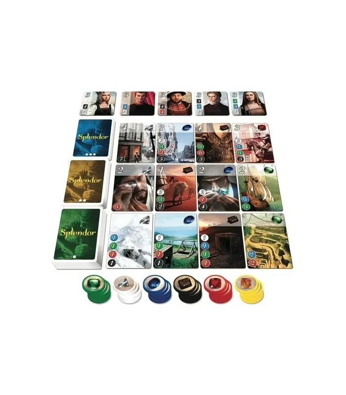 بازی فکری اسپلندور 4 نفره Splendor دراگون