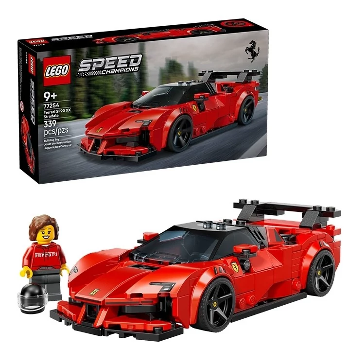 لگو 339 تکه سری Speed Champions مدل Ferrari SF90 XX Stradale Sports Car کد 77254