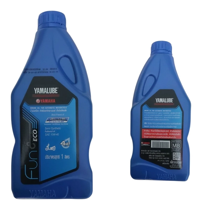 روغن موتور سیکلت اسکوتر یامالوب 10W-40 SL (1 لیتری)