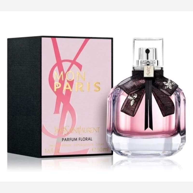عطر ادکلن ایو سن لورن مون پاریس پارفوم فلورال 50 میل YSL Mon Paris Parfum Floralاورجینال