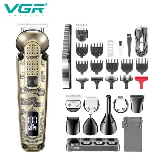 ست ماشین اصلاح موی صورت و بدن وی جی آر V-103