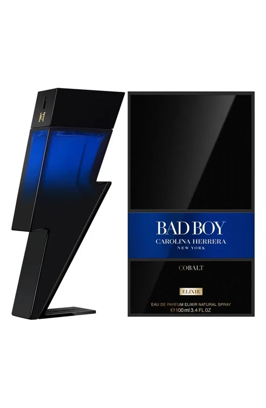 عطر ادوپرفیوم کارولینا هررا مردانه مدل bad Boy Cobalt Elixir حجم 30 میل