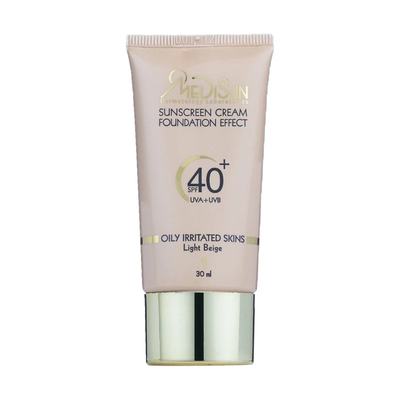 کرم ضد افتاب مدیسان انواع پوست رنگی بژ طبیعی شماره 2 حجم 30 میل SPF40