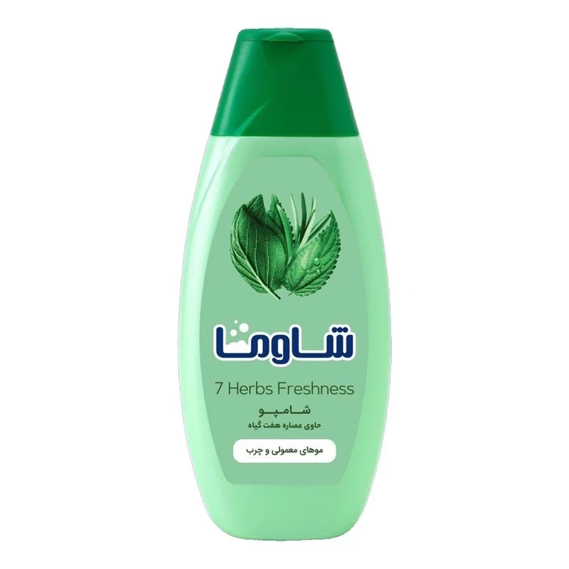 شامپو هفت گیاه شاوما موهای چرب 400 میل