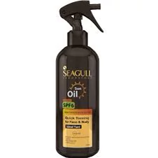 روغن برنزه کننده بدن Seagull مدل SPF6 حجم 250 میل