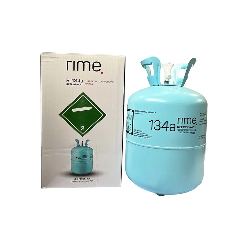 گاز مبرد رایم 13.6 کیلوگرمی R134A Rime یخچال و خودرو داخلی و خارجی