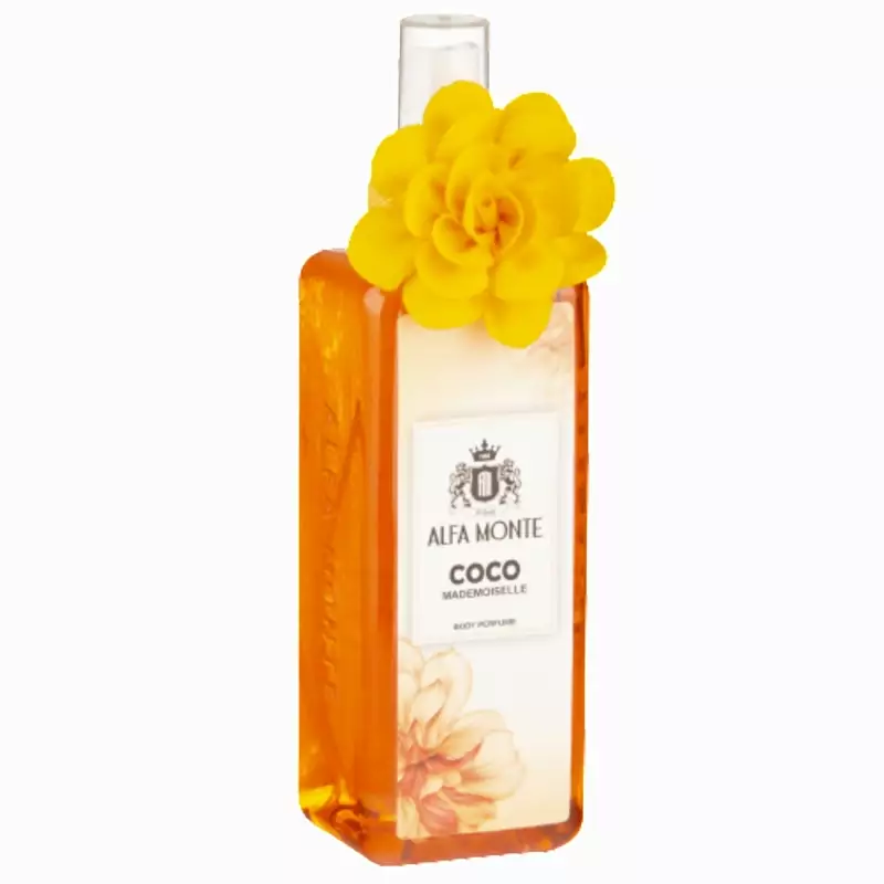 بادی پرفیوم کوکو مادمازل (Coco Madmoiselle) آلفا مونته