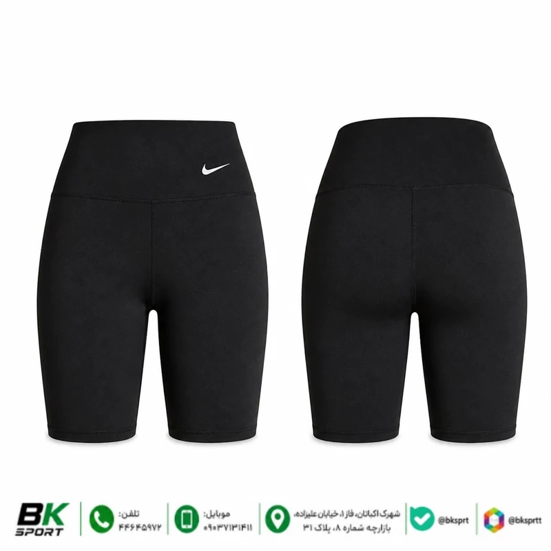 بایکر ورزشی کمرگنی جیب دار و بدون جیب