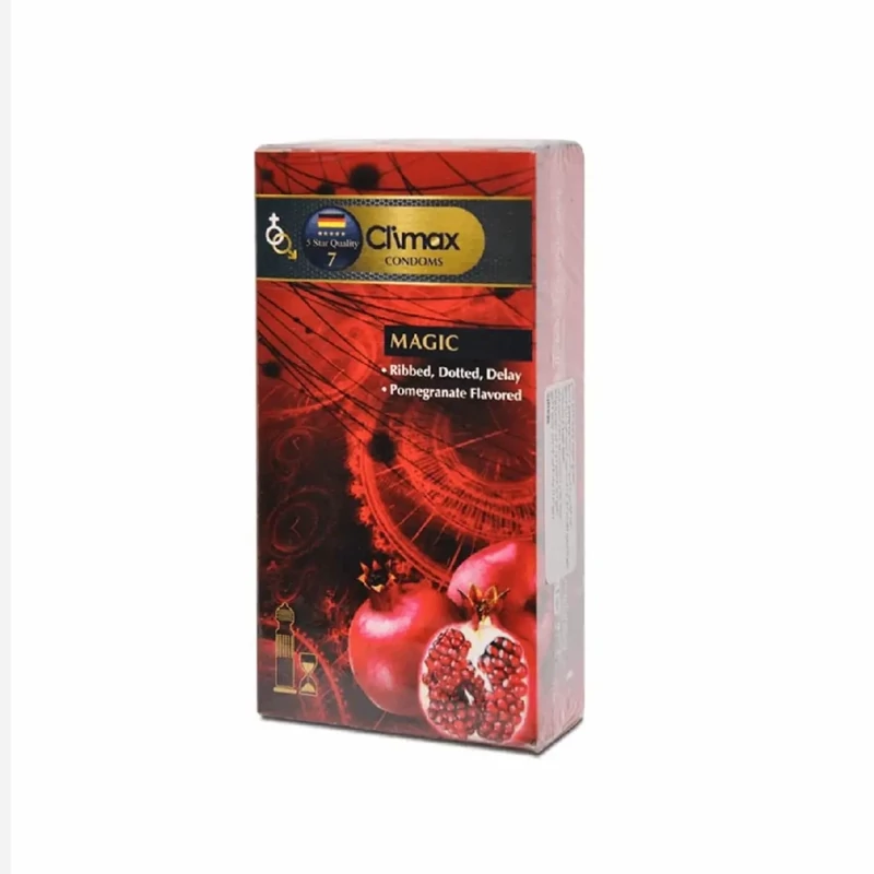 کاندوم کلایمکس مدل magic بسته 12 عددی