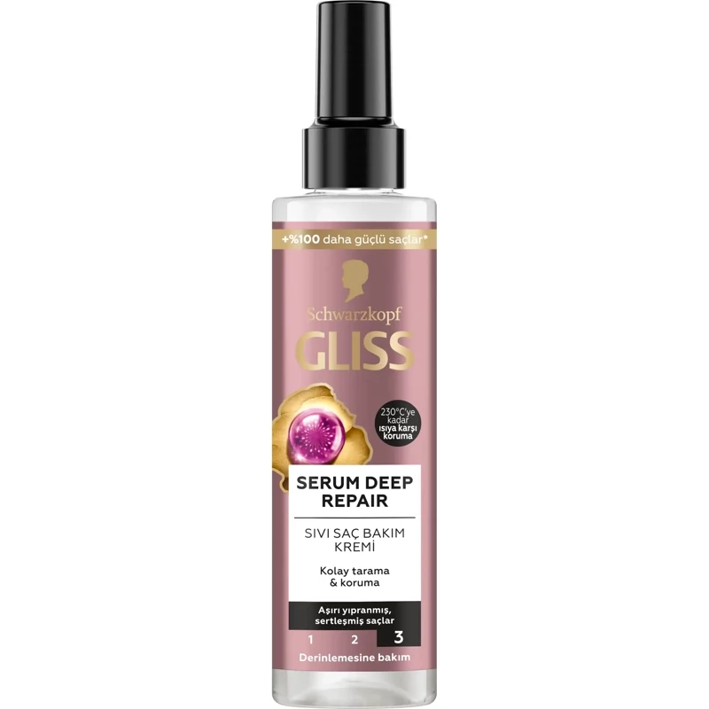 اسپری دوفاز گلیس ترمیم کننده مدل Serum Deep Repair