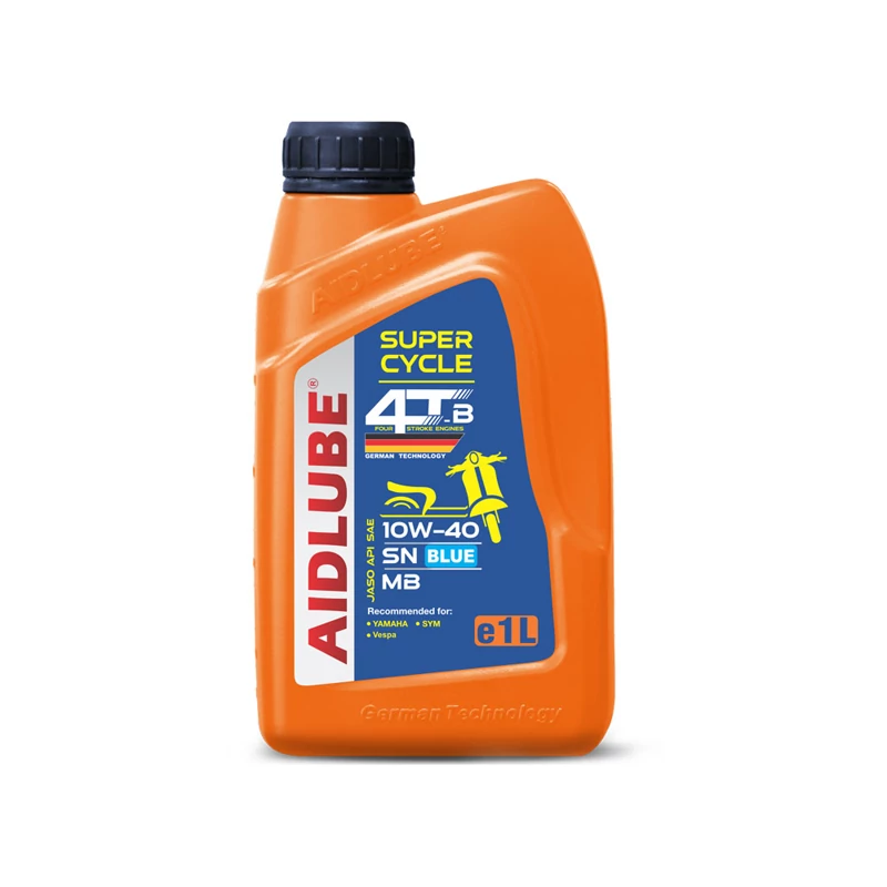 روغن موتور سیکلت Aidlube ایدلوب قرمز10w40 SN JASO MA2