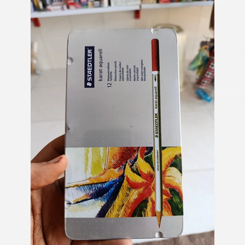 مداد رنگی فلزی 12رنگ staedtler