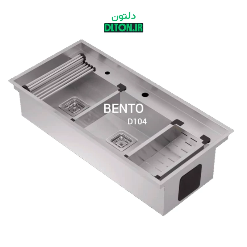 سینک ظرفشویی بنتو D104/B104/C104 (فروش ویژه) (ارسال رایگان)