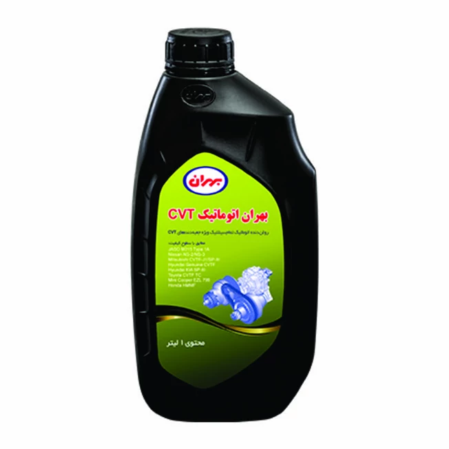 روغن گیربکس اتوماتیک بهران CVT یک لیتری پک 4عددی(تضمین اصالت) 