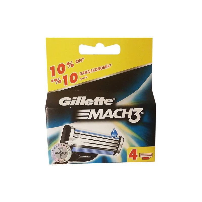 دسته تیغ ژیلت mach3 دارای 2یدک اضافه