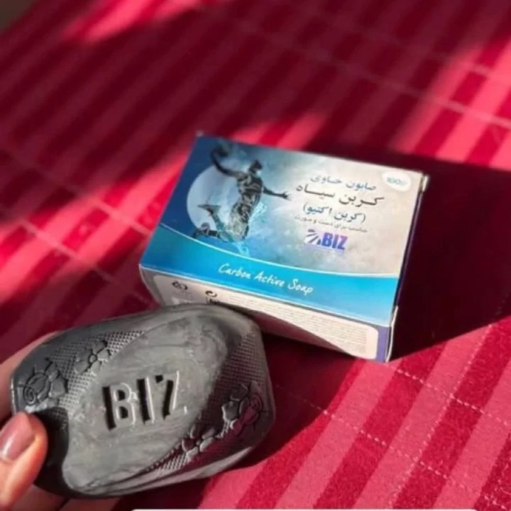 صابون کربن سیاه (روشن کننده پوست)اصل 