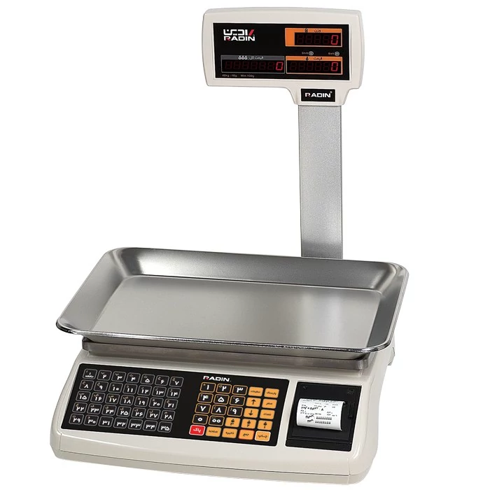 ترازو پرینتردار مدل 6700Pro با ظرفیت 40 کیلوگرم 6700 Pro Printing Scale