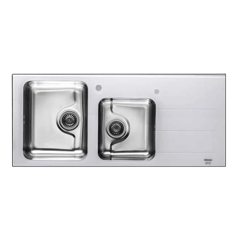 سینک کریستالی مشکی استیل البرز