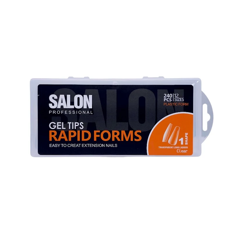 ژلیکس قالب دائمی کاشت ژل ناخن 240 عددی سالن Salon کد 2