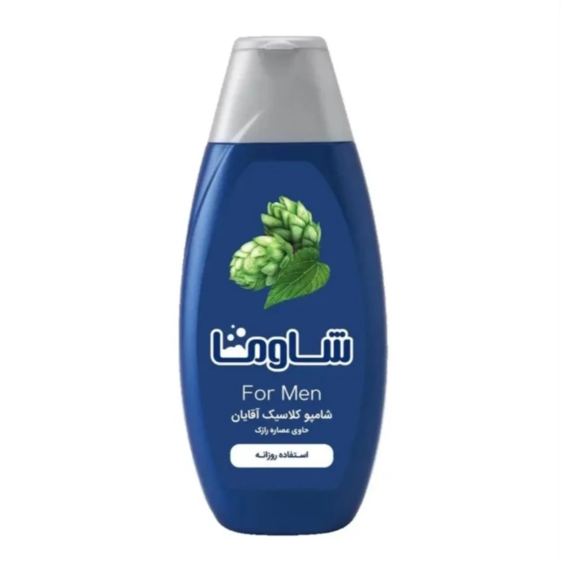 شامپو کلاسیک مردانه شاوما آلمانی حاوی عصاره رازک حجم 400 میلی لیتر مارک