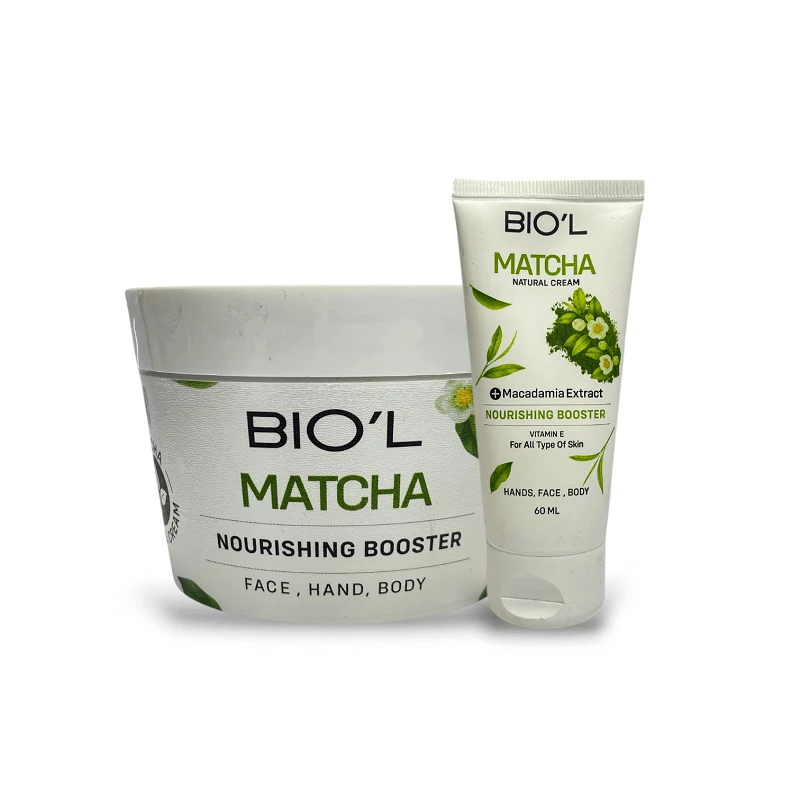 کرم مرطوب کننده دست و صورت بیول مدل Matcha حاوی روغن ماکادمیا مناسب انواع پوست تیوپی 60 میلیلیتر