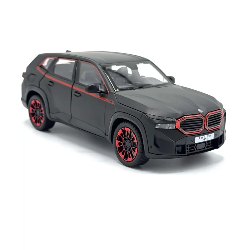 اسباب بازی ماشین فلزی بی ام و ایکس ام BMW XM دودزا ماکت فلزی مشکی کربن