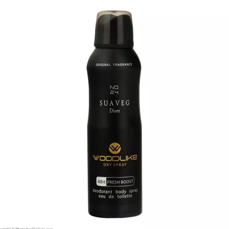 اسپری بدن مردانه وودلایک WOODLIKE SUAVEG DIORR حجم 200 میل