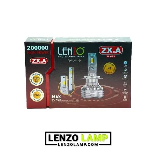 هدلایت ZX.L لنزو اورجینال پایه H7 H1 لطفا پیش از ثبت سفارش موجودی بگیرید