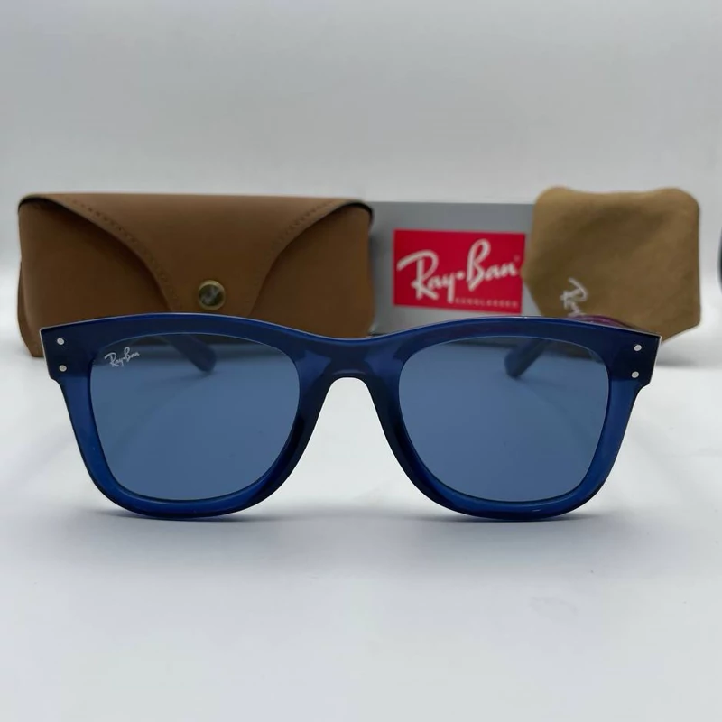 عینک آفتابی ری بن مدل ویفرر ریورس Ray-Ban RBR0502S با فریم کائوچویی و محافظت UV400