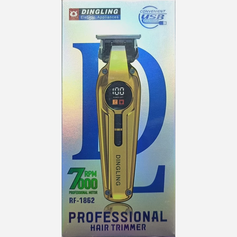 ماشین اصلاح و خط زن حرفه ای دینگ لینگ DINGLING مدل RF-1862