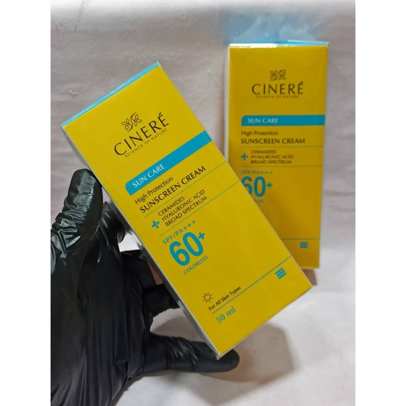 ضد آفتاب بدون رنگ سینره spf 50