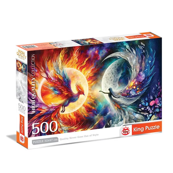 پازل 500 تکه کینگ مدل سیمرغ HEV