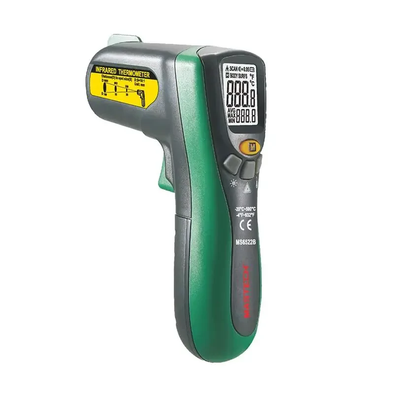 دماسنج مادون قرمز مستک مدل دیجیتالی کد YP-MS6522B