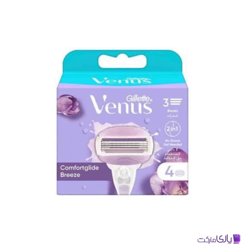 تیغ یدک ژیلت مدل Venus Comfortglide Breeze