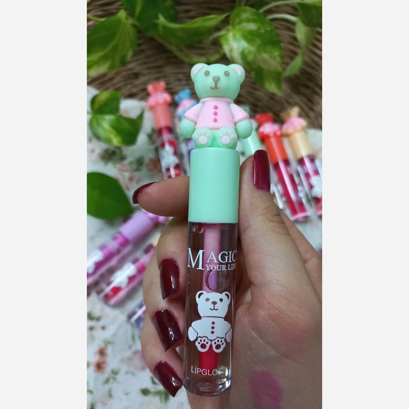 لیپ گلاس حرارتی طرح خرسی MAGIC