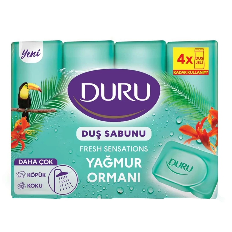 صابون حمام دورو مدل جنگل بارانی Duru Duş Sabunu Yağmur Ormanı