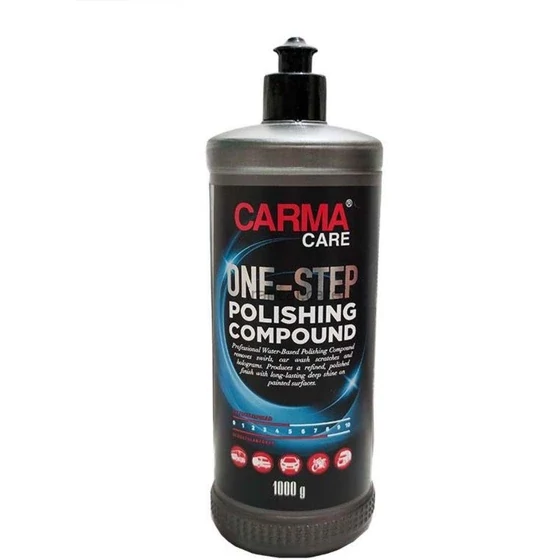 پولیش تک مرحله ای رنگ بدنه خودرو کارماکر CARMA CARE مدل ONE-STEP وزن 1000 گرم