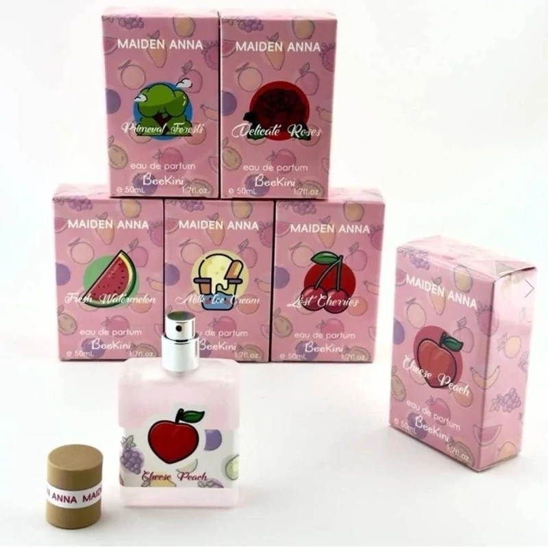 عطر نواحی خصوصی بانوان اصلی حجم 50 میل در 6 رایحه 