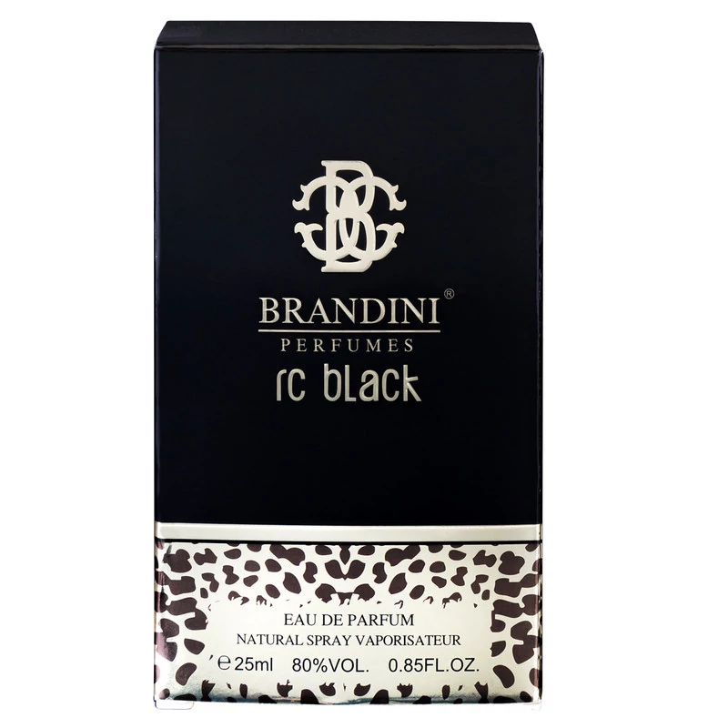 ادکلن آرسی بلک زنانه Rc Black برندینی حجم 25 میل