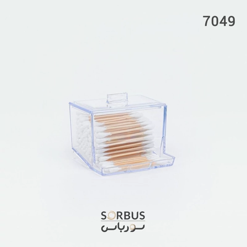 استند آرایشی جای گوش پاک کن لبه دار مستطیل 7049