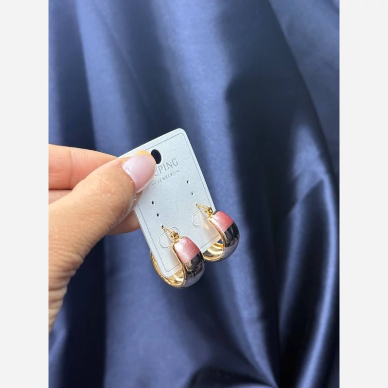 گوشواره میخی مرواریدی ژوپینگ مدل 1