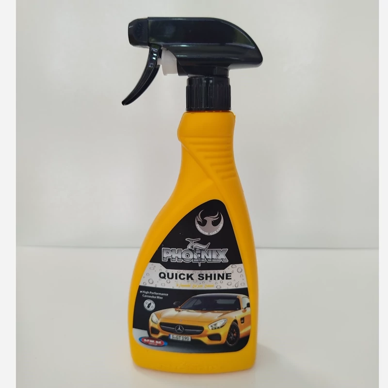 اسپری واکس بدنه خودرو فونیکس مدل QUICK SHINE حجم 600 میلی لیتر گارانتی اصالت و سلامت فیزیکی کالا