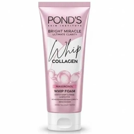 فوم پاک کننده صورت پوندز حاوی کلاژن Ponds Whip Collagen