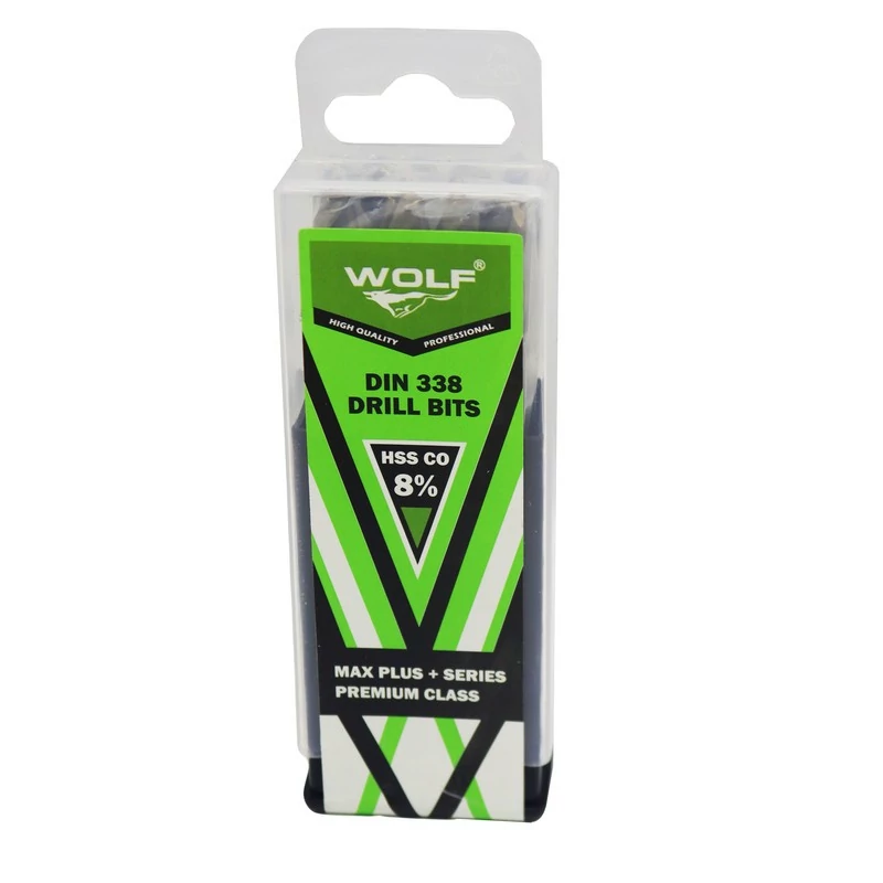مته آهن ولف مدل مکس پلاس کد YP-06MM سایز 6 میلی متر مجموعه 10 عددی